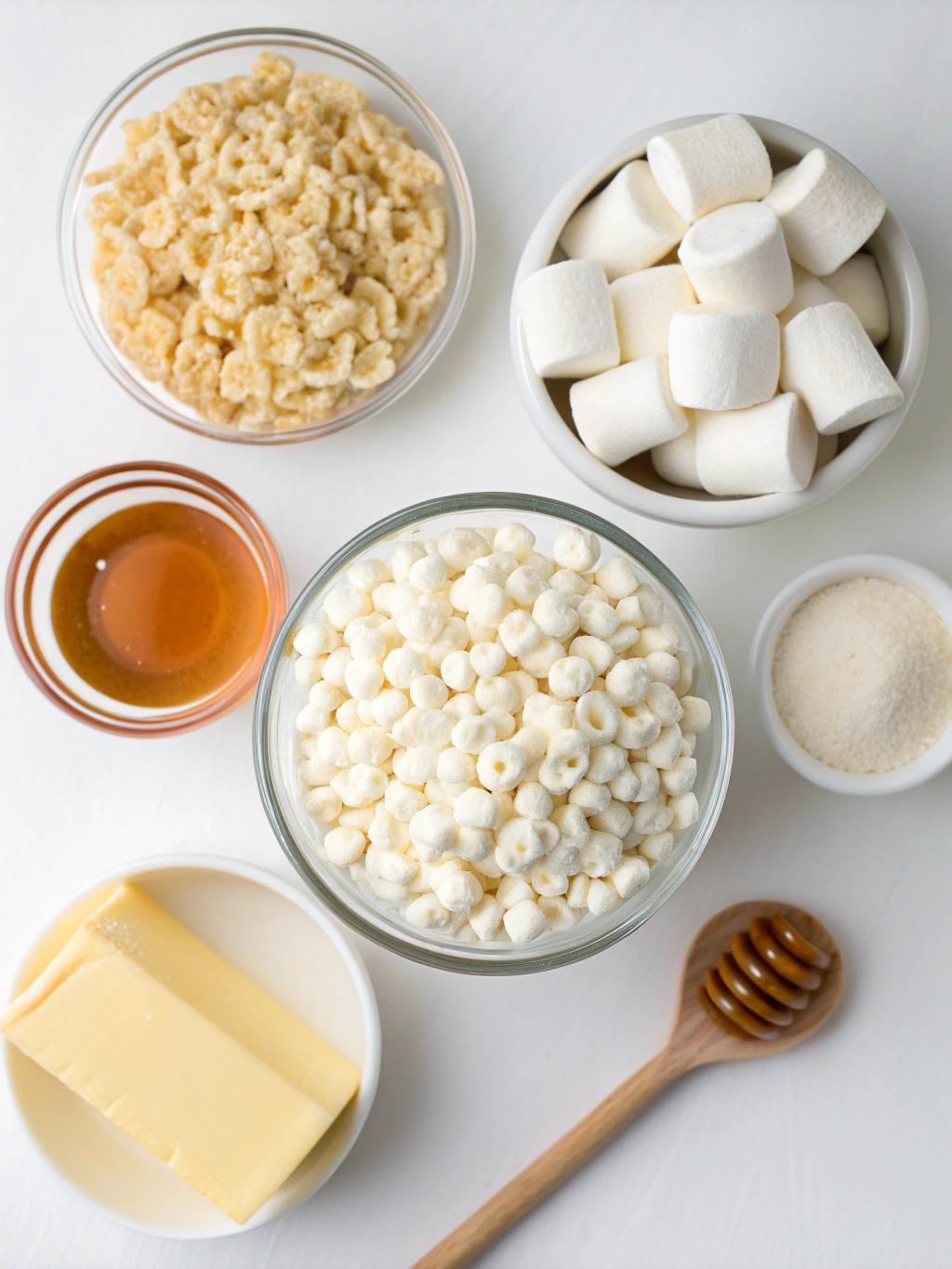 Marshmallow Rice Bubbles ingredients