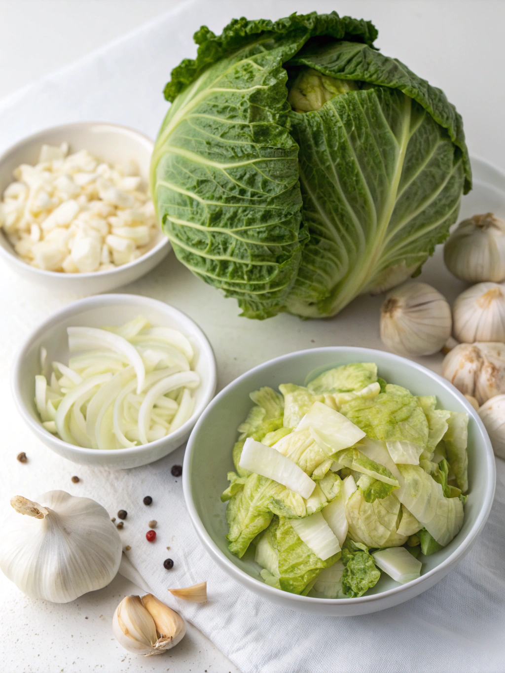 Sauteed Cabbage ingredients