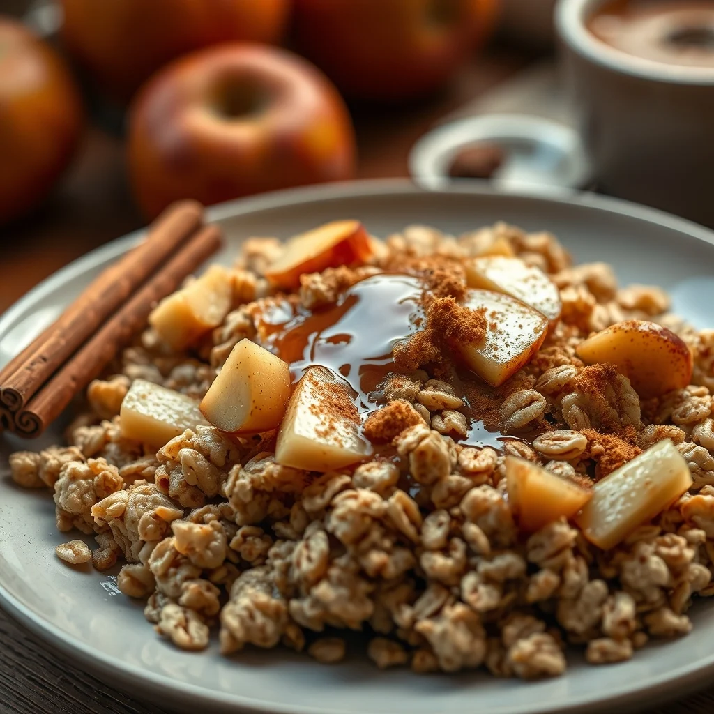 Apple Cinnamon Oatmeal Bake