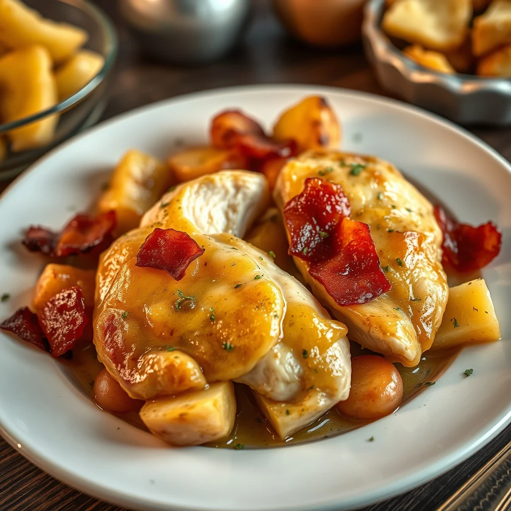 Chicken Bacon Potato Bake