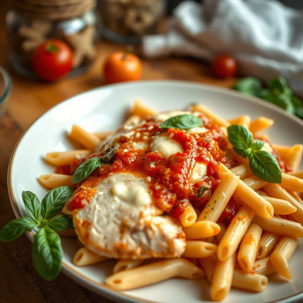 Chicken Parmesan Pasta