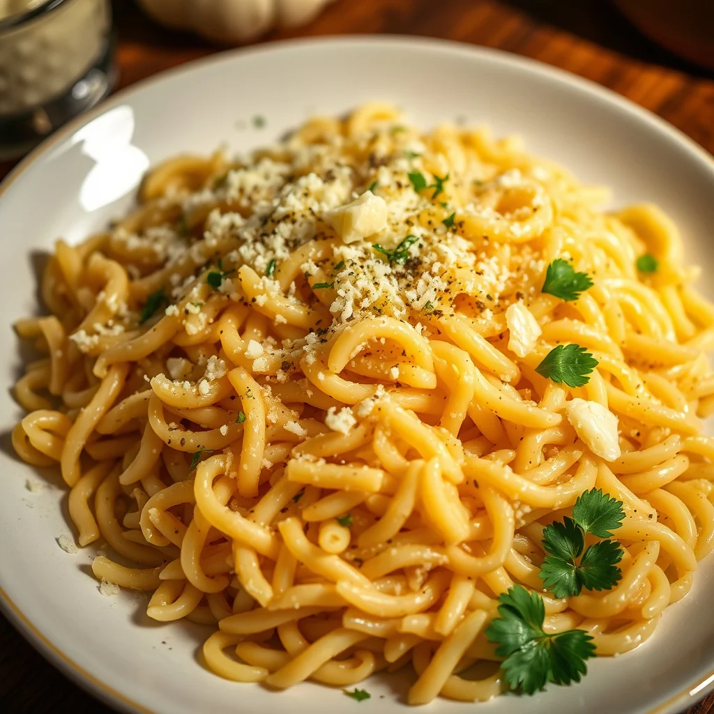 Garlic Parmesan Orzo
