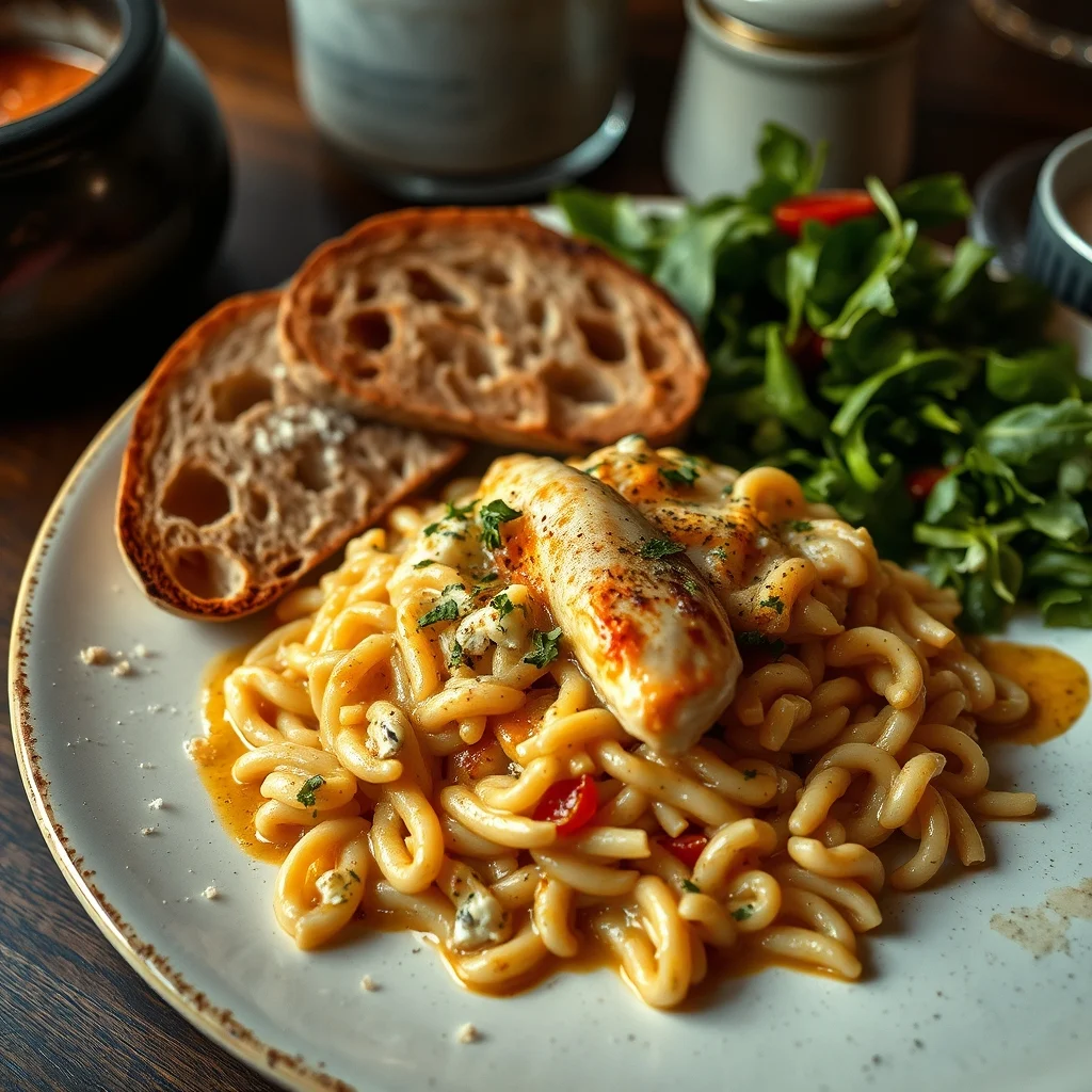 Ricotta Chicken Orzo