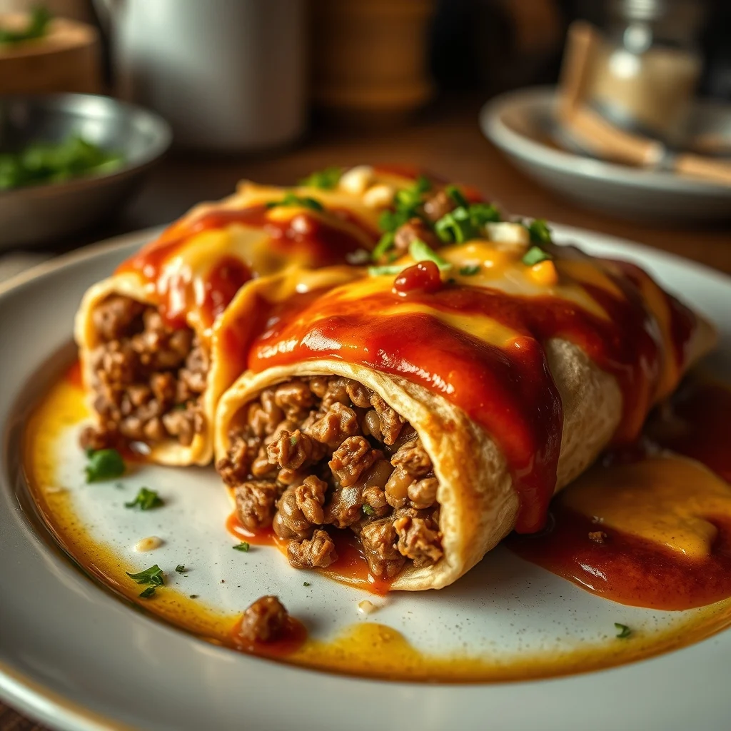 Smothered Burritos Recipe