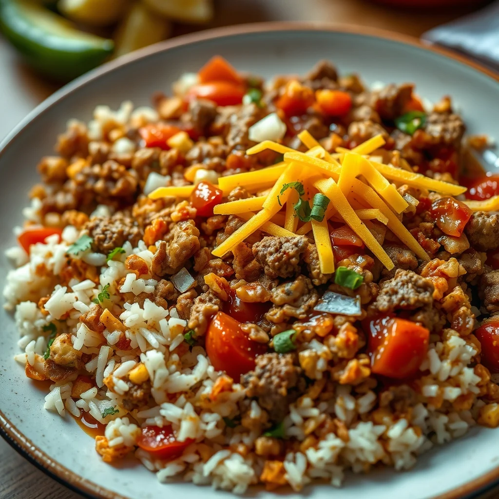 Taco Rice Recipe